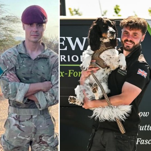 Jordan Hewitt in the British Parachute Regiment